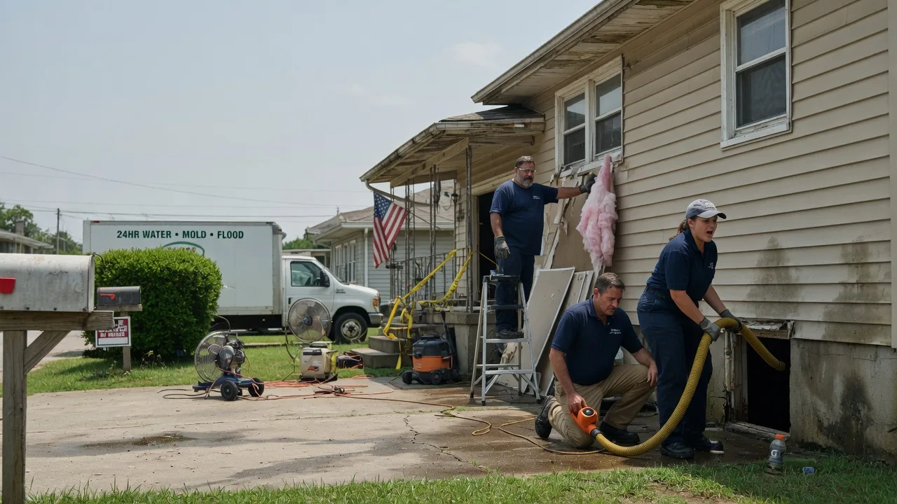 Water Damage Repair in Big Lake, TX near me